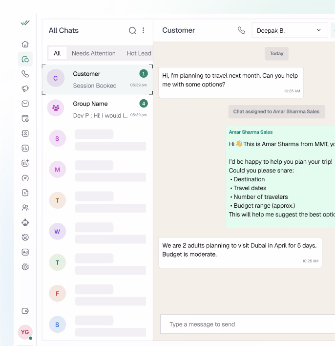 Unified Inbox screenshot